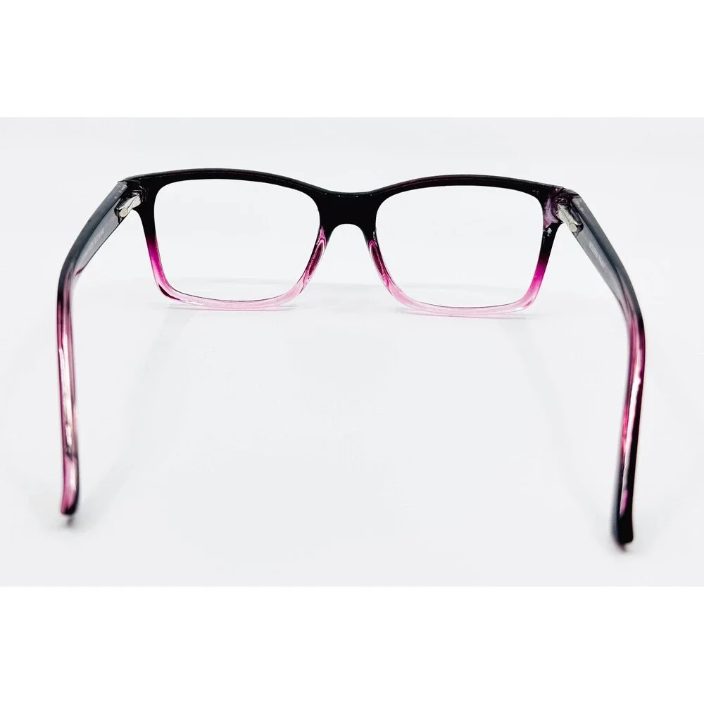 Modern Weekender Eyeglasses Womens Pink Fade Ombre Square Frames 52-16-140
